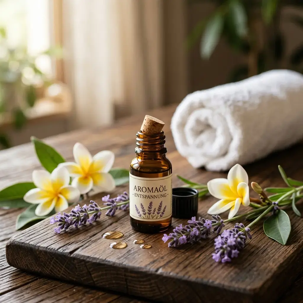 Aromaöl-Massage